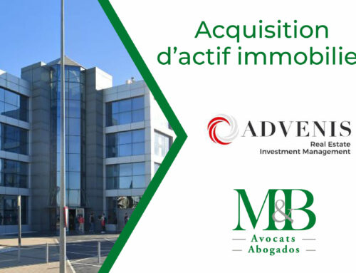 M&B Abogados accompagne Advenis REIM dans l’acquisition d’un premier actif dans le domaine de l’éducation à Murcia, en Espagne