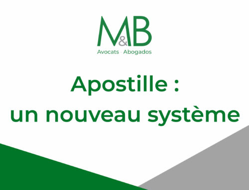 Le nouveau système d’e-apostille