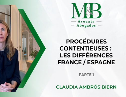 Vidéo – Procédures contentieuses : les différences France / Espagne
